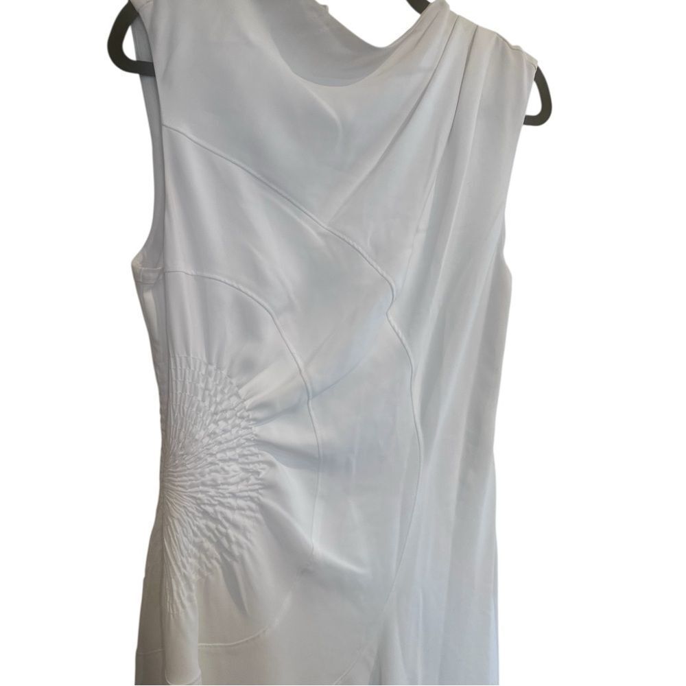 A.L.C. Kaia Gathered Sleeveless Midi Dress Size 8 - Picture 3 of 7
